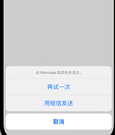 大涌镇apple维修iPhone上无法正常发送iMessage信息