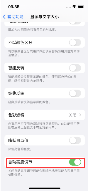 大涌镇苹果15维修店分享iPhone 15 Pro系列屏幕亮度 