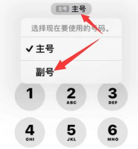 大涌镇苹果14维修店分享iPhone 14 Pro Max使用副卡打电话的方法 